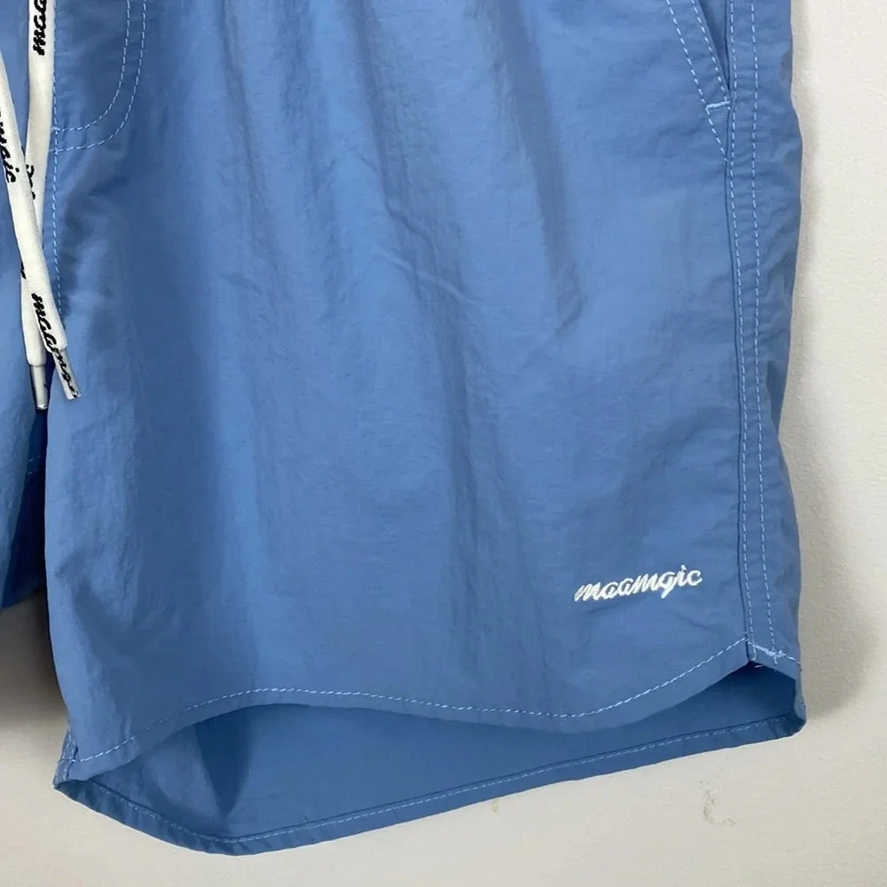 Maamgic 4.5 INCH SOLID NYLON SWIM TRUNKS SLIM FIT size medium